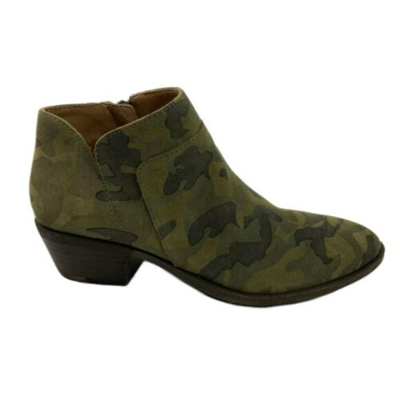 Lucky Brand Waterproof Brintly2 Bootie Suede Camouflage Ankle 7 - Picture 2 of 14